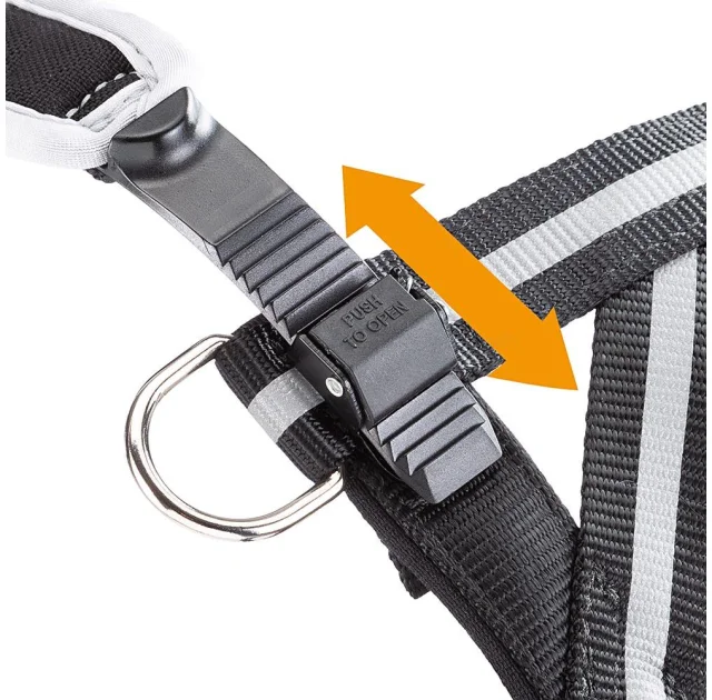 Ездовая шлейка Ferplast Ergocomfort NORDIC 1 для собак, A: 48 см, B: 59÷67 см