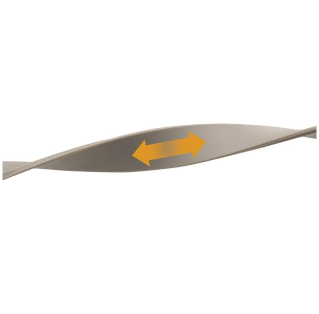 Эластичный поводок с эргономичной ручкой Ferplast Ergoflex GM25/55 Grey для собак, 25 мм, 55 см