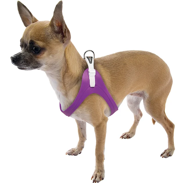 Эластичная шлейка Ferplast Ergoflex S Black для собак с системой микрорегулировки, A: 38÷46 см, B: 41÷49 см