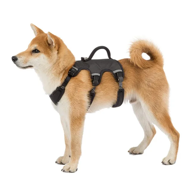 Эргономичная шлейка Ferplast Ergotrekking P M Brown для собак с системой микро-регулирования