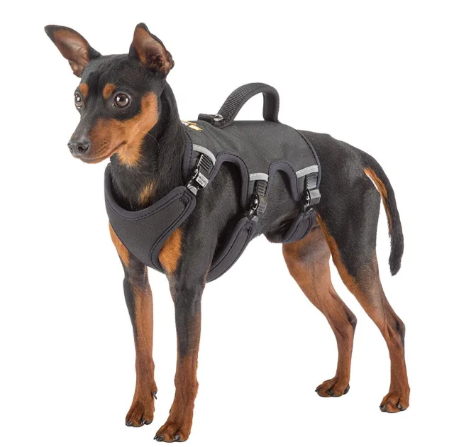 Эргономичная шлейка Ferplast Ergotrekking P S Brown для собак с системой микро-регулирования