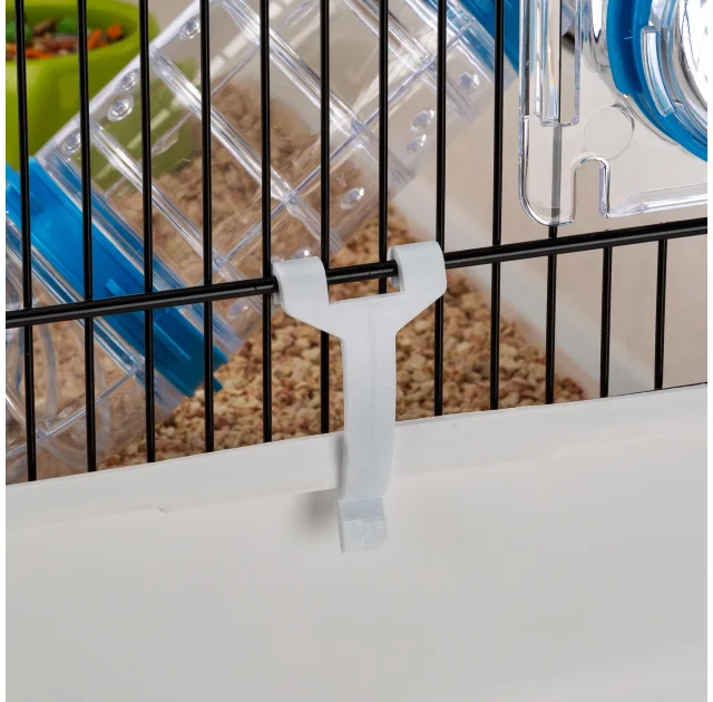 Клітка Ferplast Cage Olimpia Black для хом'яків, з ігровими тунелями та ігровою зоною