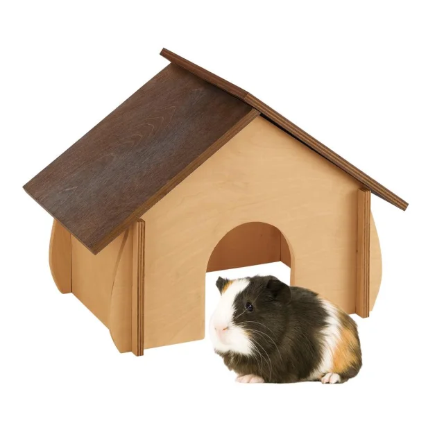 Деревянный домик Ferplast Sin 4649 Wood House Rodent для мелких животны
