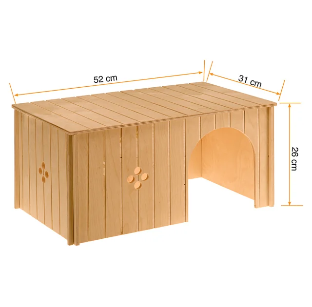 Дерев'яний будиночок Ferplast Sin Maxi Wodden House Rabbit для кроликів