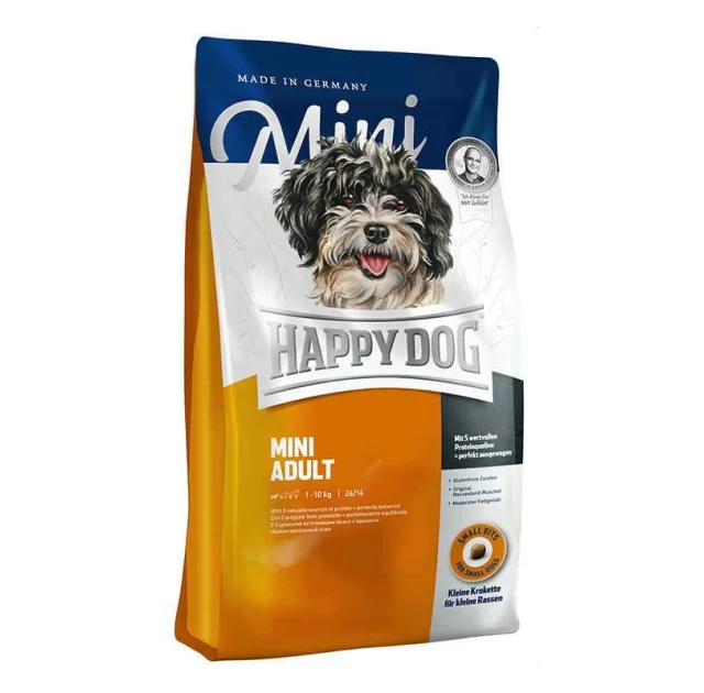 Сухий корм Happy Dog Mini Adult для дорослих собак дрібних порід вагою до 10 кг, 1 кг