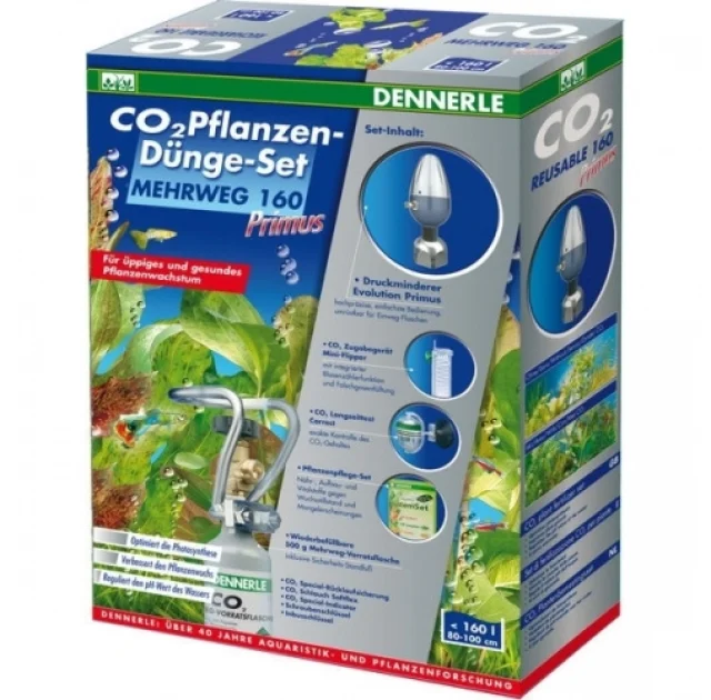 Комплект Dennerle Mehrweg 160 Primus для удобрения растений CO2