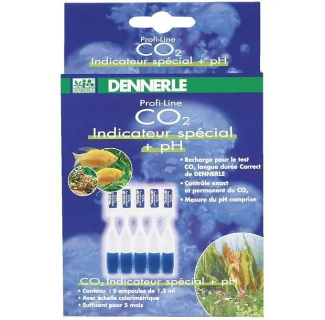 Комплект Dennerle Profi-line специальные индикаторные жидкости рН, 5 ампул