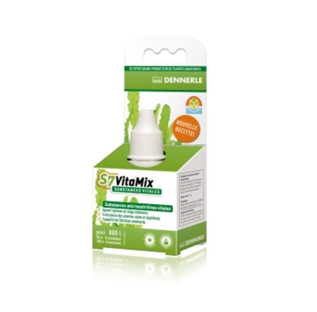 Комплекс важных мультивитаминов и микроэлементов Dennerle S7 VitaMix для аквариумных растений, 25 мл