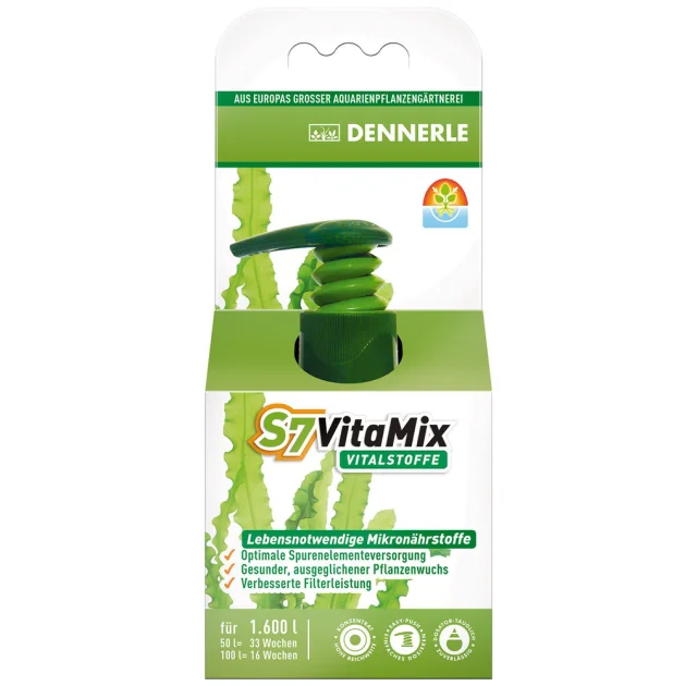 Комплекс важных мультивитаминов и микроэлементов Dennerle S7 VitaMix для аквариумных растений, 50 мл