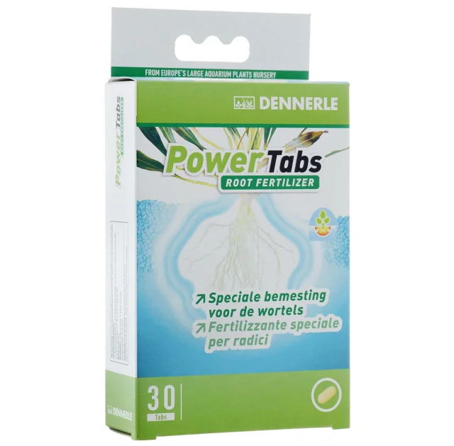 Специальное корневое удобрение Dennerle Power Tabs для любых аквариумных растений, 30 шт