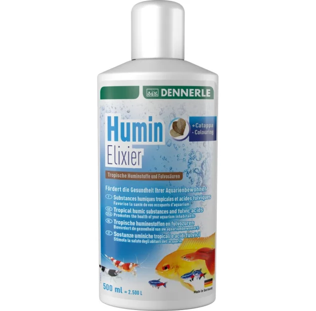 Кондиционер Dennerle Humin Elixier для получения тропической воды, 500 мл