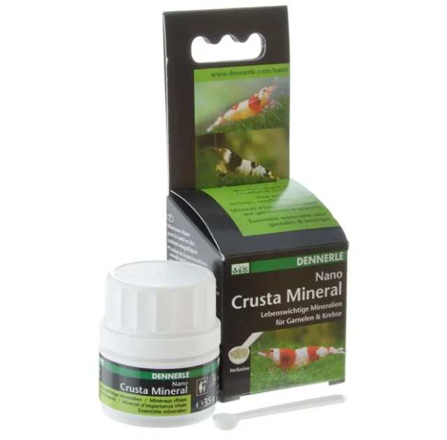 Мінерали Dennerle Nano Crusta Mineral для креветок і раків, 35 г