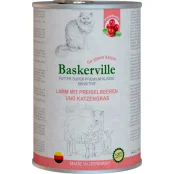 Вологий корм Baskerville Sensitive Lamm Mit Preiselbeeren для котів, ягня з журавлиною і котячої м'ятою, 400 г