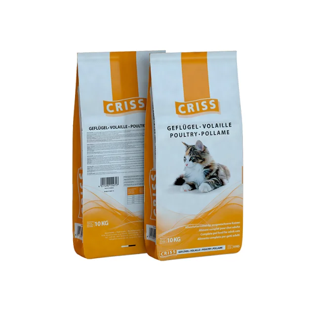 Сухий корм Criss для котів, домашня птиця, 10 кг