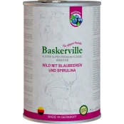 Влажный корм Baskerville Sensitive Wild Mit для собак, оленина с черникой и спирулиной, 400 г