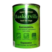 Влажный корм Baskerville для собак, баранина с картофелем и тыквой, 800 г
