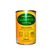 Влажный корм Baskerville для собак, петух с рисом и цуккини 800 г