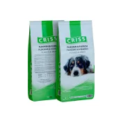 Сухой корм Criss для взрослых собак, мясо и хлопья, 20 кг