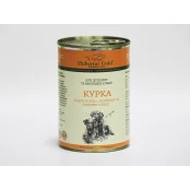 Влажный корм Hubertus Gold для щенков, курица с картошкой и морковкой 400 г