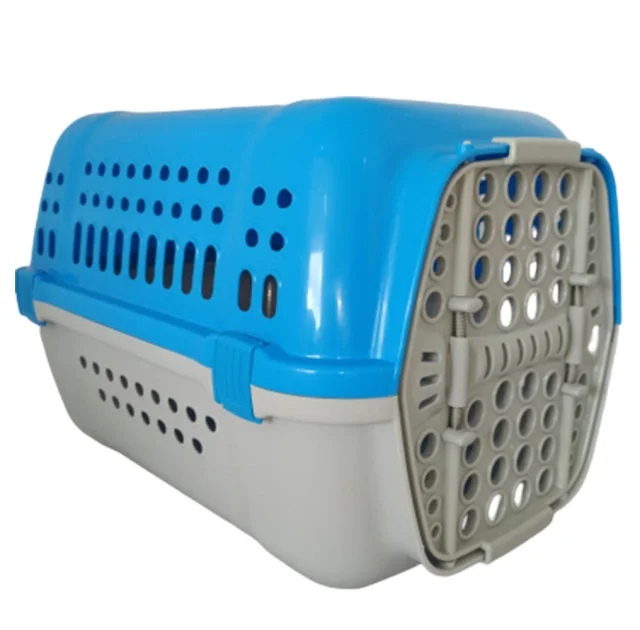 Переноска Animall P 990 для кошек и собак, голубая, 49×35×32.5 см