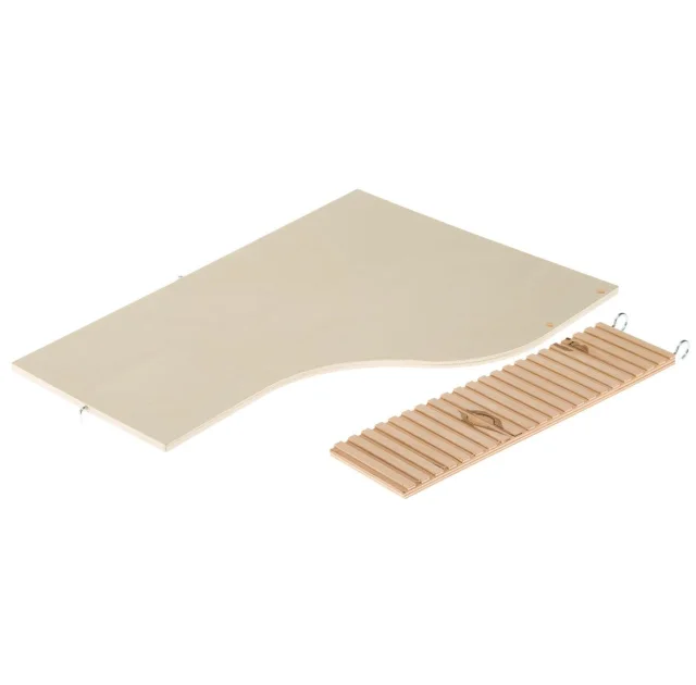 Полка и трап Ferplast Kit Floor + Ladder Karat 100 для клеток для грызунов