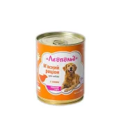 Консерва Леопольд для собак, рацион с ягненком, 360 г