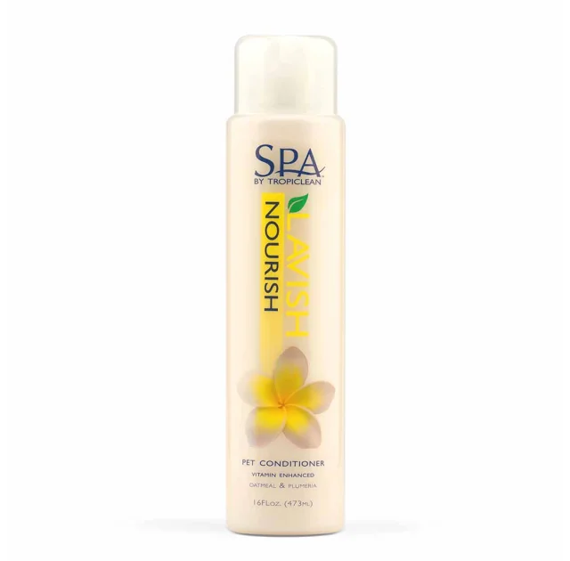 Кондиціонер TropiClean SPA Nourish для зволоження шкіри і шерсті для собак і котів, 473 мл
