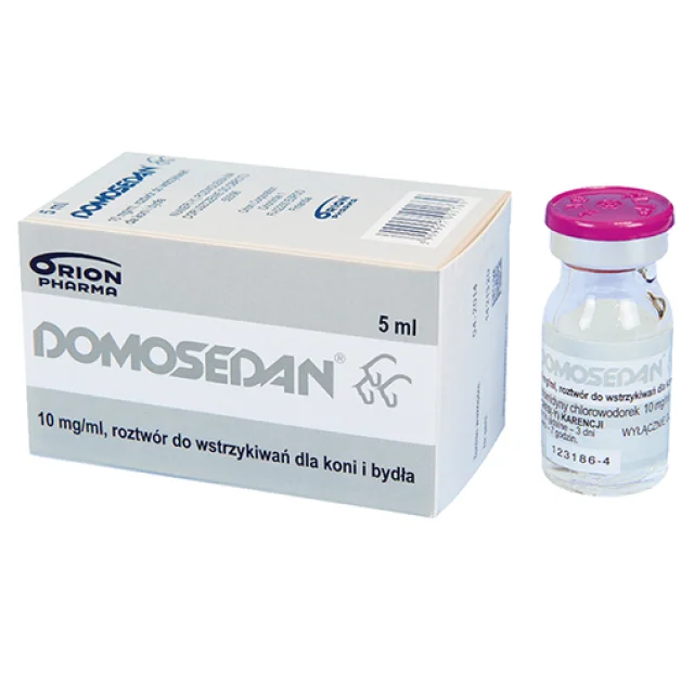 Раствор Orion Pharma Domosedan 10 мг/мл при клинических осмотрах и операциях для собак и кошек, 5 мл