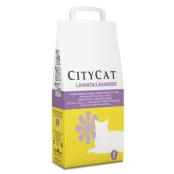 Вбираючий наповнювач Sanicat CityCat Parf для котячого туалету c ароматом лаванди, 5 кг