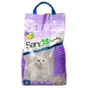 Грудкує наповнювач Sanicat SuperPlus для котячих туалетів з ароматом апельсина і лаванди, 5 л (3, 1 кг)