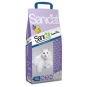 Грудкує наповнювач Sanicat SuperPlus для котячих туалетів з ароматом апельсина і лаванди, 10 л (6,9 кг)