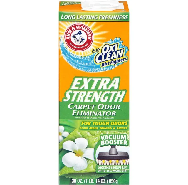 Дезодорант Arm & Hammer Pet Fresh Carpet Odor Eliminator для килимів у вигляді порошку, Екстра сила, 850 г