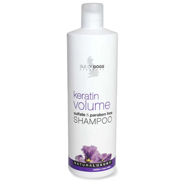 Шампунь Isle Of Dogs Everyday Naturaluxury Keratin Volume с кератином для придания объема для собак, 470 мл