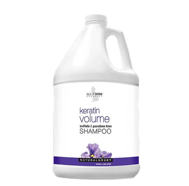 Шампунь Isle Of Dogs Everyday Naturaluxury Keratin Volume з кератином для додання обсягу для собак, 3,78 л