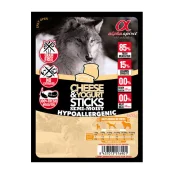 Полувлажное лакомство Alpha Spirit Sticks Cheese & Yogurt для взрослых собак с сыром и йогуртом, 40 г x 4 шт