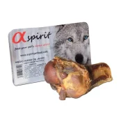 Жевательная кость половинка Alpha Spirit Ham Bone Half для взрослых собак средних и крупных пород, 16 - 17 см