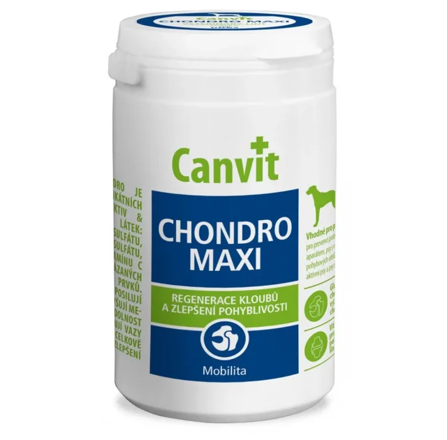 Вітамінна добавка Canvit Chondro Maxi for Dogs для зміцнення суглобів для собак всіх порід, 1 кг