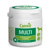 Вітамінна добавка Canvit Multi for Dogs для поліпшення фізичної форми у собак, 500 г