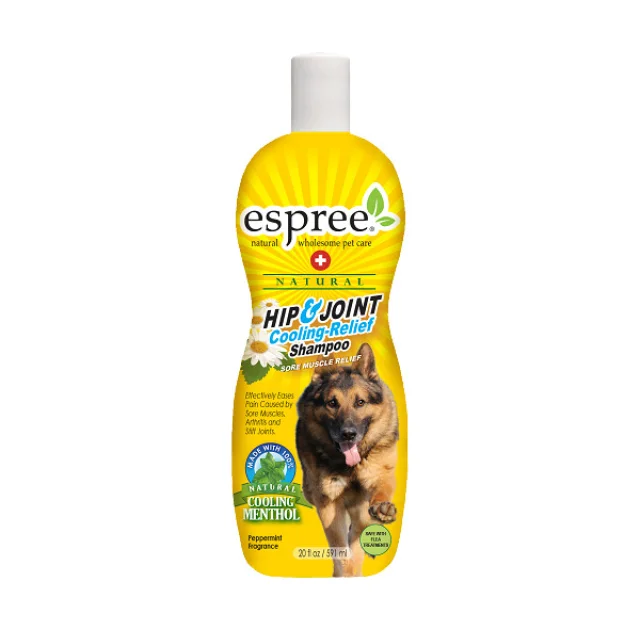 Знеболюючий шампунь Espree Hip & Joint Cooling Relief для м'язів і суглобів для собак, 591 мл