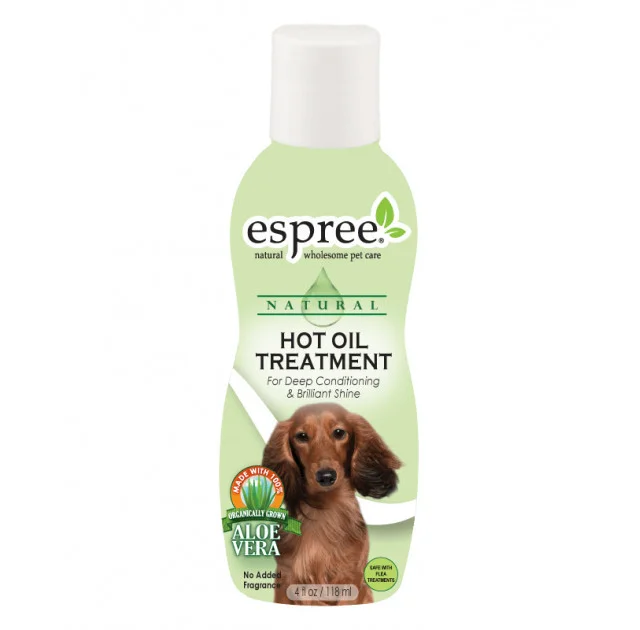 Теплая маска Espree Hot Oil Treatment с натуральными маслами для собак, 118 мл