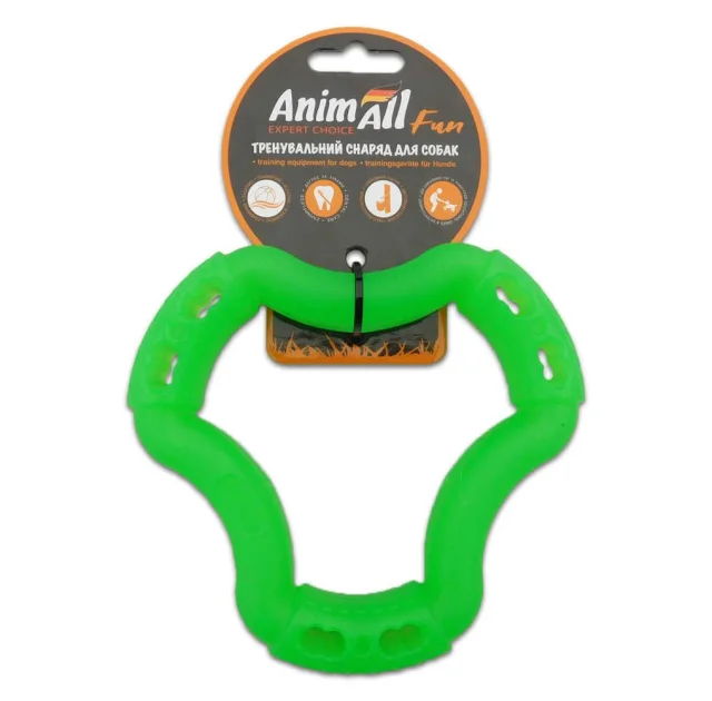 Игрушка AnimAll Fun кольцо 6 сторон, зеленый, 15 см