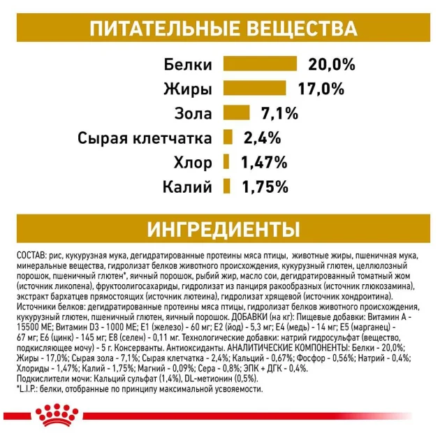 Сухий корм Royal Canin S / O Ageing 7 + для собак від 7 років, 8 кг