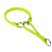 Ошейник-удавка Glamour для собак 8 мм, 35 см, салатовый