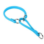 Ошейник-удавка Waudog Glamour для собак 8 мм, 40 см, голубой