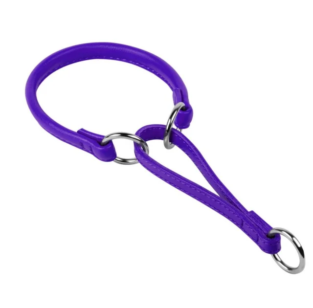 Ошейник-удавка Waudog Glamour для собак 8 мм, 40 см, фиолетовый