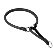 Ошейник-удавка Soft для собак 10 мм, 45 см, черный