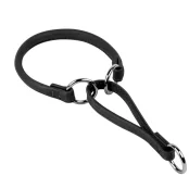 Ошейник-удавка Waudog Soft для собак 8 мм, 32-40 см, черный