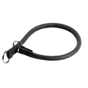 Ошейник-удавка Soft для собак, рывковый, 13 мм, 55 см, черный
