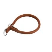 Ошейник-удавка Soft для собак, рывковый, 13 мм, 65 см, коричневый