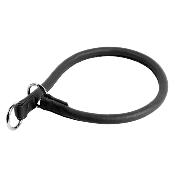 Ошейник-удавка Waudog Soft для собак, рывковый, 13 мм, 70 см, черный